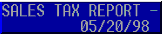 Keystroke POS for DOS